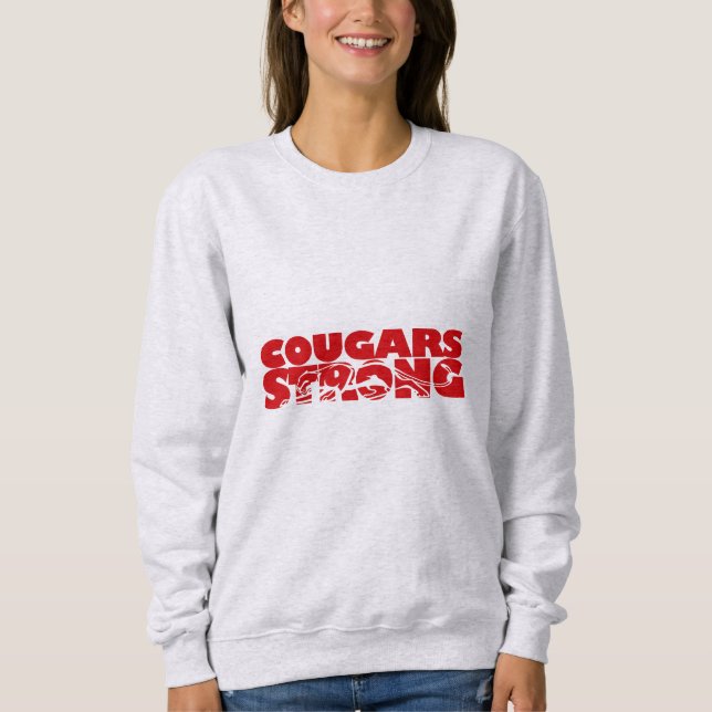 Kumgars för kvinnor Strong Sweatshirt T Shirt (Framsida)