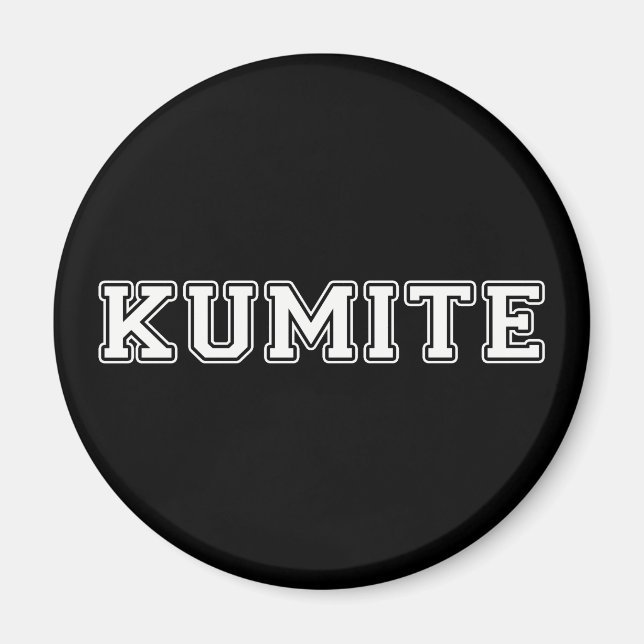 Kumite Magnet (Framsidan)