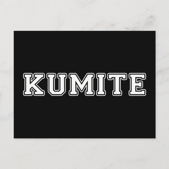 Kumite Vykort (Framsida)