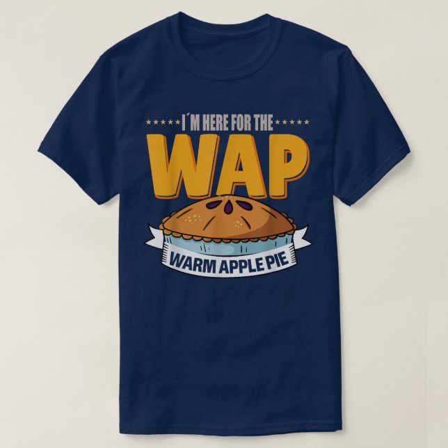 Kummel-baker för äpple Paj T Shirt (Design framsida)