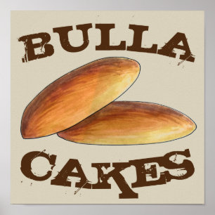 Kummel från kula Cakes Traditional Jamaican Molass Poster