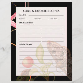 Kummel- och cookie-recept | Svart botaniskt fjäril