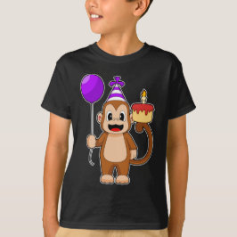 Kummelballong för apa t shirt