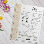 Kummelbeställning från baksidan av småföretagskumm reklamblad<br><div class="desc">Öka ditt bageriföretag med vår elegant, orderblankettmall för anpassade, med gyllene bakerikoner på en sofistikerad, varm beige bakgrund. Med den här mallen kan du effektivt spåra och hantera dina bageriorder, uppskatta betalningsmetoder (pengarar eller elektroniskt), definiera kakaoformer och mycket mer, vilket förenklar beställningen processaa för både dig och dina kunder." Nyckel-funktioner:...</div>