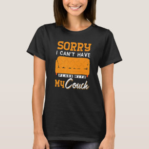 Kumpa citerar Soffa Potato Living Room 5 T Shirt