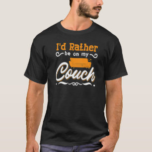 Kumpa citerar Soffa Potato Living Room 7 T Shirt