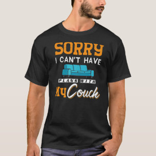 Kumpa citerar Soffa Potato Living Room T Shirt
