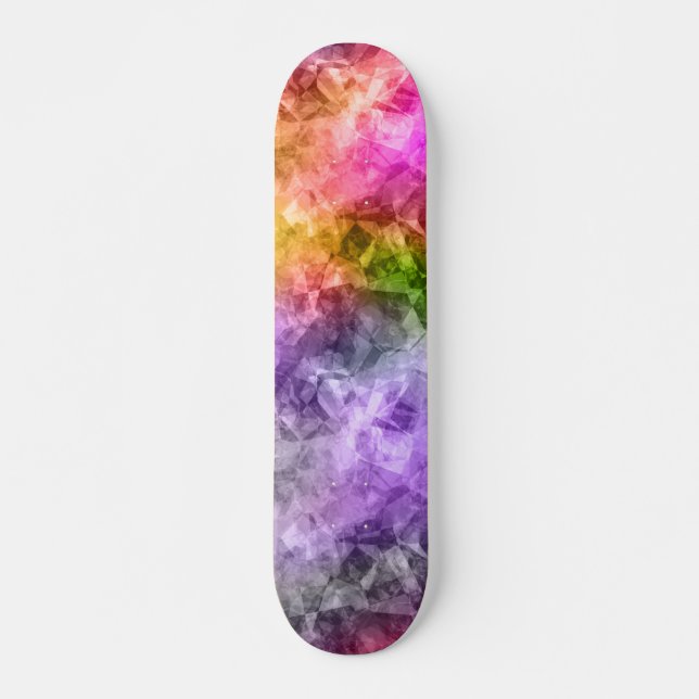Kumpad exotisk Struktur Mini Skateboard Bräda 18,5 Cm (Framsida)