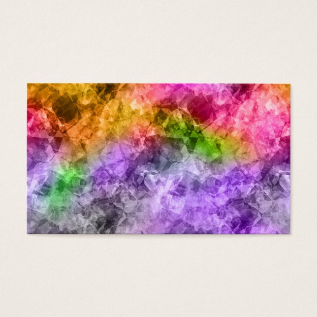 Kumpad exotisk Struktur Visitkort (Framsidan)