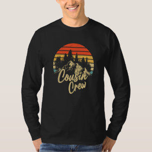 Kumpar för bergshikeringshus utomhuscamping utomhu t shirt