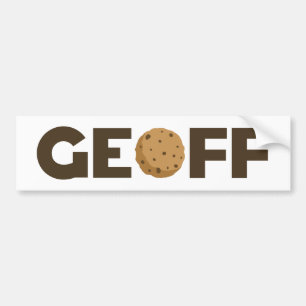 Kumpardekaler för Geoff-cookie Bildekal