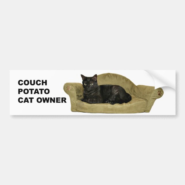 Kumpotatis Kattstötfångare Bildekal (Framsidan)