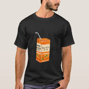 Kumquat Japansk Fruktjuice Japan Kanji Pojkar Flic T Shirt