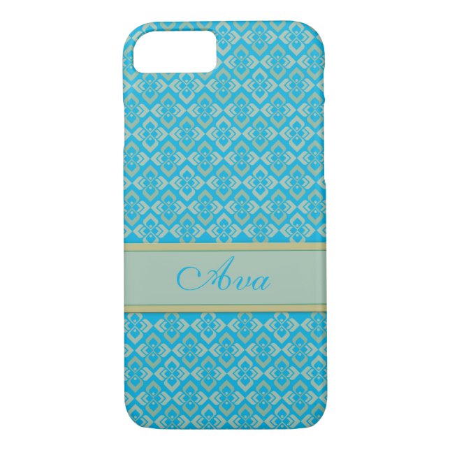 Kumret inspirerat namn blue iphone case Case-Mate iPhone skal (Baksida)