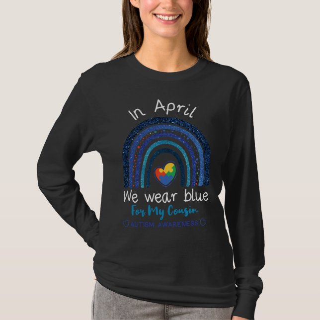 Kumsin Autism Speciell Autism Awareness T Shirt (Framsida)
