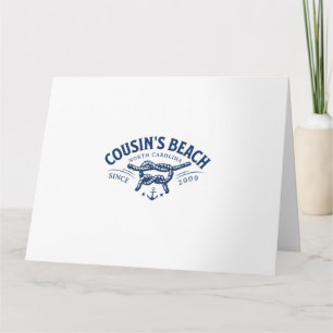 Kumsin Beach NC Sommaren jag vände Söt Kort