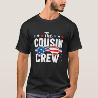 Kumsin besättning 4:e juli, patriotisk amerikansk t shirt
