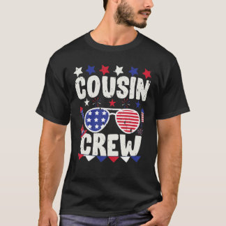Kumsin besättning 4:e juli, patriotisk amerikansk t shirt