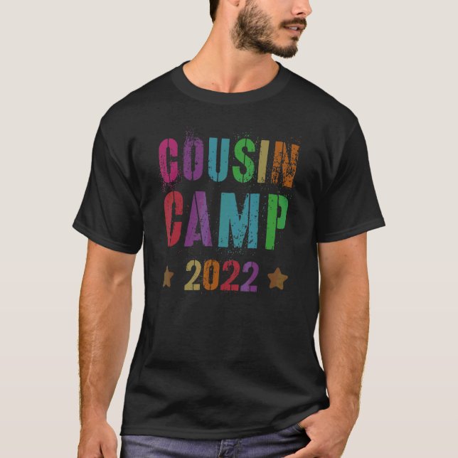 Kumsin Camp 2022 Grandma Grandpa Sleepaway Sign Au T Shirt (Framsida)