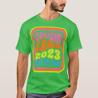 Kumsin Camp 2023 Family Camping Summer Vacation Cr T Shirt