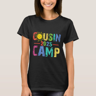 Kumsin Camp 2025 Camping Campfire Summer Vacation T Shirt