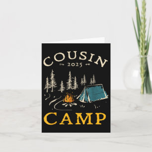 Kumsin Camp 2025 Family Vacation Summer Camping Cr Kort