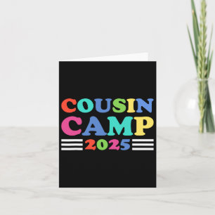 Kumsin Camp 2025 Funny Summer Camping Family Kort