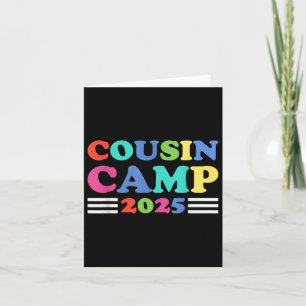 Kumsin Camp 2025 Funny Summer Camping Family Kort