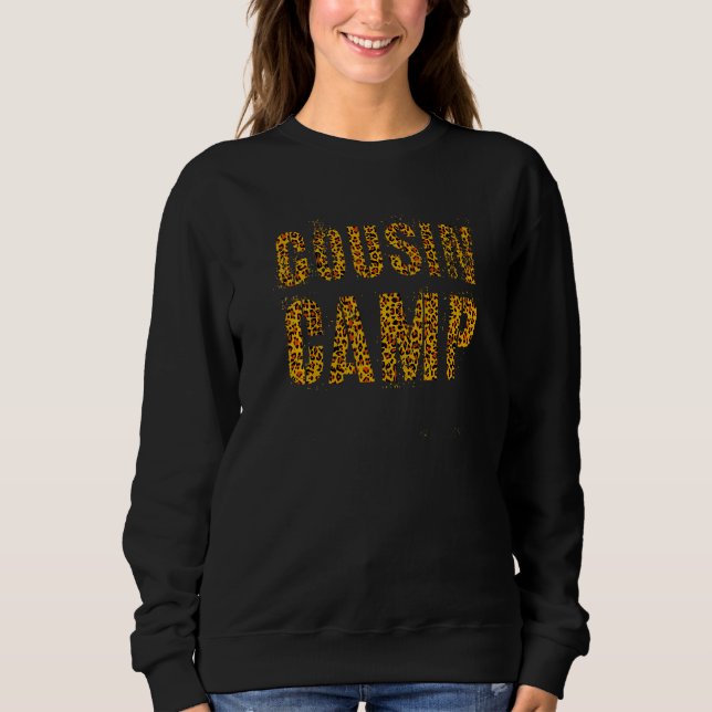 Kumsin Camp Leopard Skriv ut Nana Dada ReEducation T Shirt (Framsida)