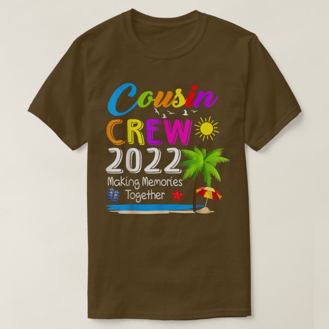 Kumsin Crew 2022 Familjeåterförening Skapar minnen T Shirt (Design framsida)
