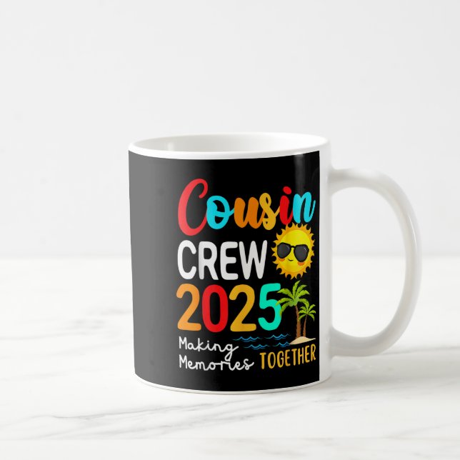 Kumsin Crew 2025 Sommaravacation Beach Matching Fa Kaffemugg (Höger)