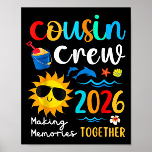 Kumsin Crew 2026 Skapar Memories Summer Family Vac Poster