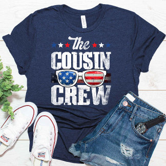 Kumsin Crew 4 juli Patriotic American T Shirt