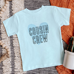 Kumsin Crew Blue Heart Matching Family T Shirt