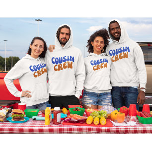 Kumsin Crew-familjen Matching Cousin Squad T Shirt