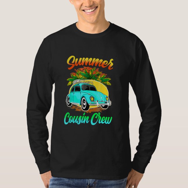 Kumsin Crew Family Summer Vacation Beach Cruise Su T Shirt (Framsida)