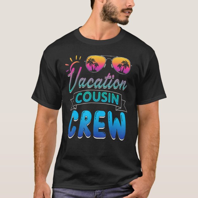 Kumsin Crew Family Summer Vacation Beach Cruise Su T Shirt (Framsida)
