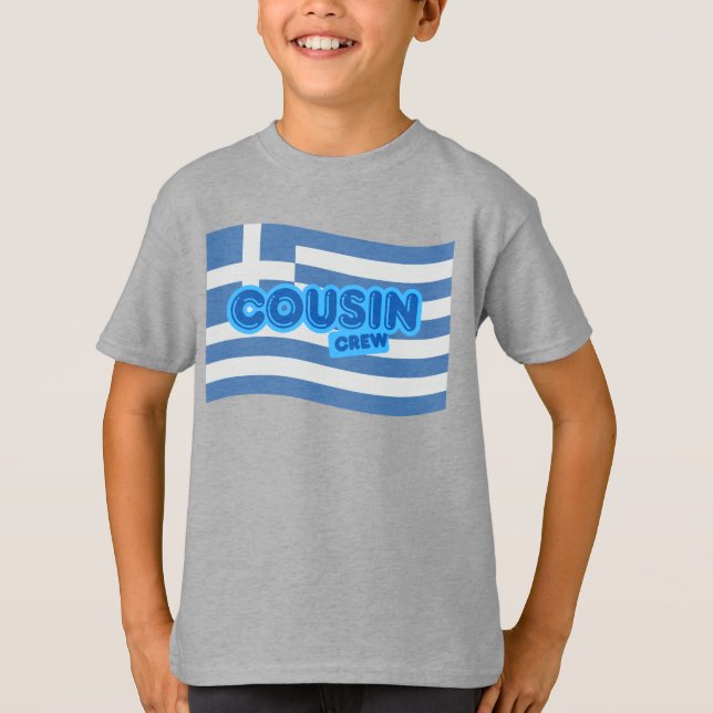 Kumsin Crew Grekland T Shirt (Framsida)
