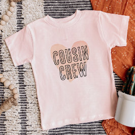 Kumsin Crew  Heart Matching Family T Shirt