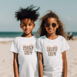 Kumsin Crew  Heart Matching Family T Shirt