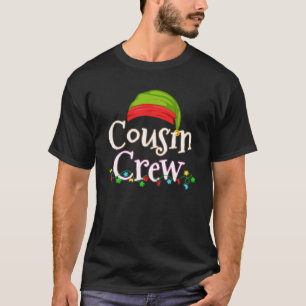 Kumsin Crew-julfamiljens medlemsgrupp Cousins T Shirt