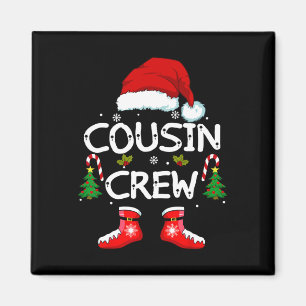 Kumsin Crew Kids Cousins Julmatchning Magnet
