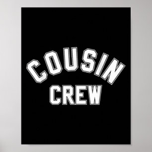Kumsin Crew Kids Women Manar Girl Funny Gift Poster
