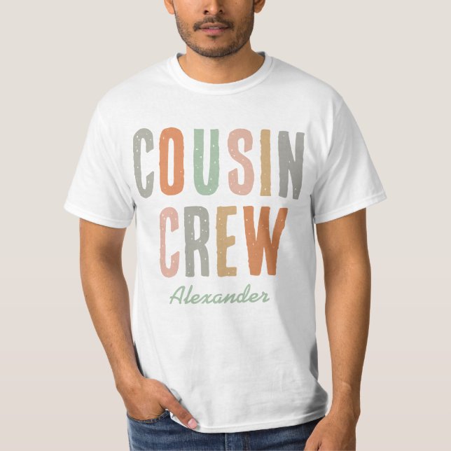 Kumsin Crew Matching Boho Family Reunion T Shirt (Framsida)