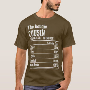Kumsin Crew Näringsfakter för Bougie Cousin T Shirt
