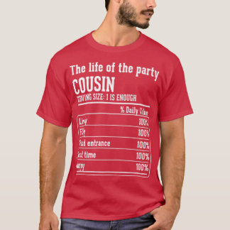 Kumsin Crew Näringsfaktorer påverkar delens liv T Shirt