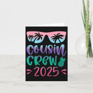Kumsin Crew Resa 2025 sommarfamiljeåterförening We Kort