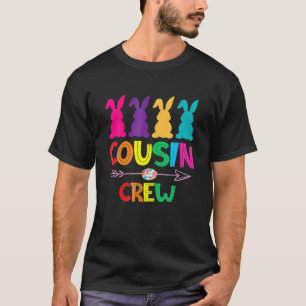 Kumsin Crew S Squad Påsk Day Cute Bunny Kids Tod T Shirt