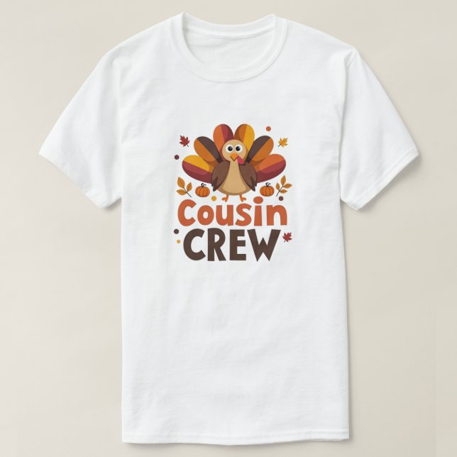 Kumsin Crew Thanksgiving T Shirt (Design framsida)