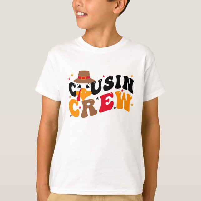 Kumsin Crew Thanksgiving T Shirt (Framsida)
